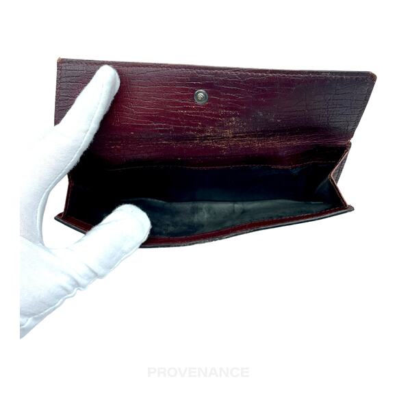 🔴 Gucci Long Wallet - GG Supreme Red - Picture 6 of 8